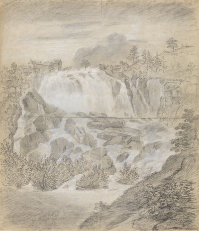 Haugfossen by Thomas Fearnley