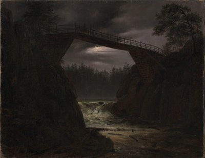 The Bridge of Hauge outside Arendal by Thomas Fearnley