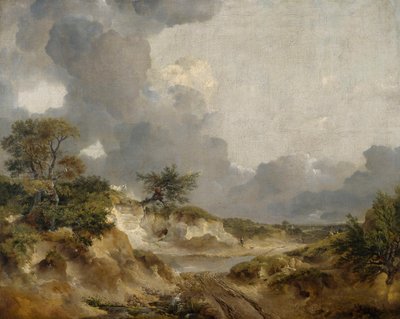 A View in Suffolk by Thomas Gainsborough
