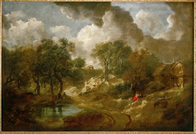 Landscape in Suffolk by Thomas Gainsborough