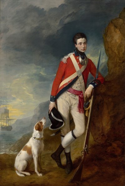 Richard St George Mansergh-St George by Thomas Gainsborough