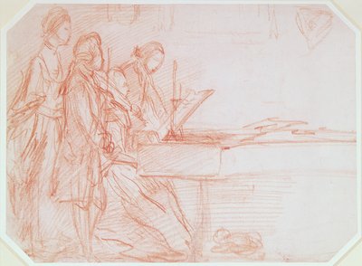 Study for a Group Portrait of a Musical Party by Thomas Gainsborough