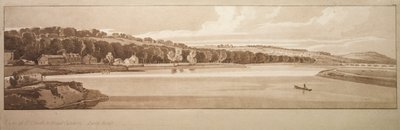 A Selection of Twenty of the Most Picturesque Views in Paris: View of St. Cloud and Mount Calvary taken from Pont de Sève by Thomas Girtin