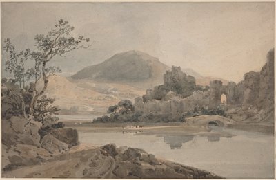 Conwy Castle, North Wales by Thomas Girtin