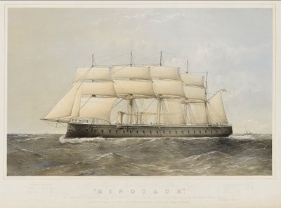 Iron cased screw steam frigate HMS 