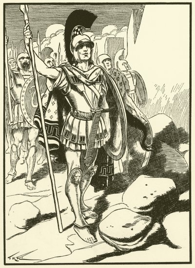 The Greeks Outside Troy by Thomas Heath Robinson