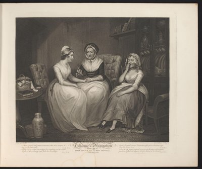 Maid Addresses the Servant Girls by Thomas Hellyer