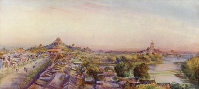 Peking, Seen from the Drum Tower by Thomas Hodgson Liddell