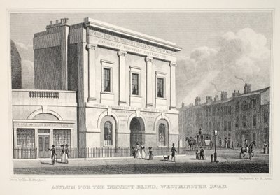 Asylum for the Indigent Blind, Westminster Road, from 