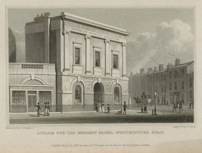 Asylum for the indigent blind by Thomas Hosmer Shepherd