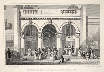 Burlington Arcade, Piccadilly, from 