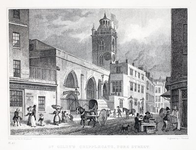 Church of St Giles, Cripplegate, from 
