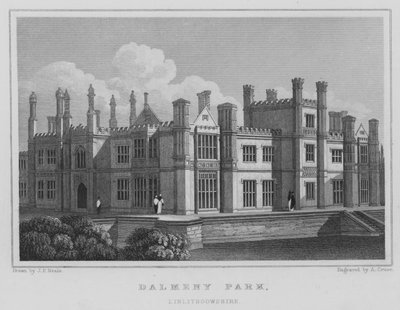 Dalmeny Park, Linlithgowshire by Thomas Hosmer Shepherd