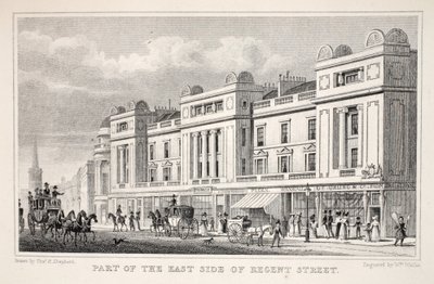 Part of the East Side of Regent Street, from 