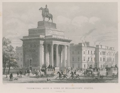 Triumphal Arch and Duke of Wellington