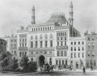View of the Royal Panopticon of Science and Art, 1825 by Thomas Hosmer Shepherd