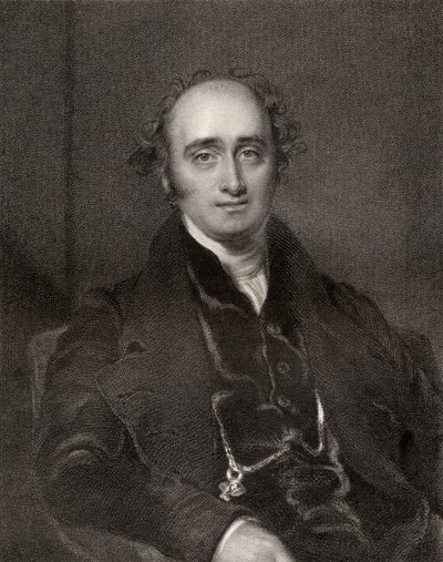 John Wilson Croker, engraved by T.H. Parry, from 
