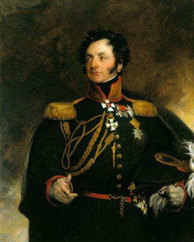 Portrait of General Fyodor Petrovich Uvarov 1773-1824, 1818 by Thomas Lawrence