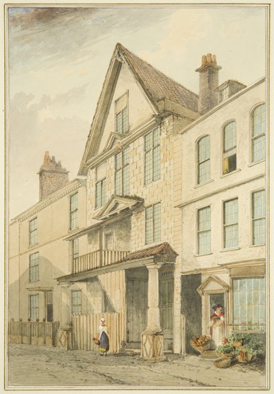 House in Corner of Broad Plain and Goat Alley by Thomas Leeson the Elder Rowbotham