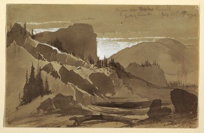 Near Meadow Creek, Utah, July 25, 1871 by Thomas Moran