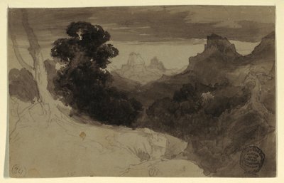 View of the Tetons, Wyoming, 1874 by Thomas Moran