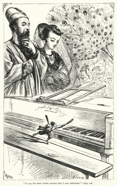 Illustration for Gulliver’s Travels by Jonathan Swift by Thomas Morten