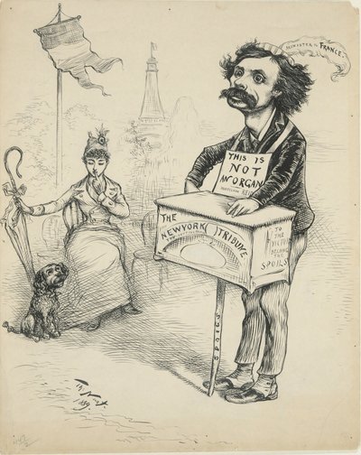 To the Victors Belong the Spoils by Thomas Nast