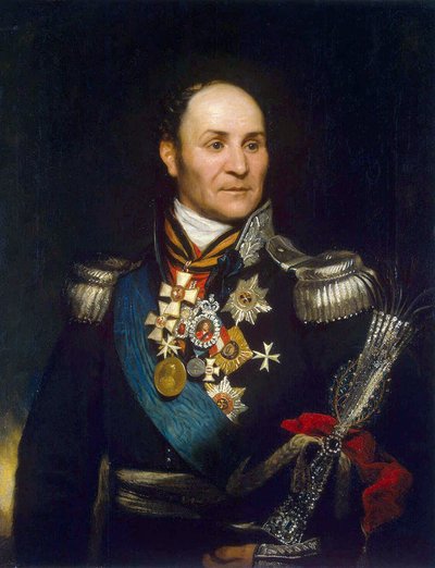 Portrait of Count Matvei Ivanovich Platov by Thomas Phillips