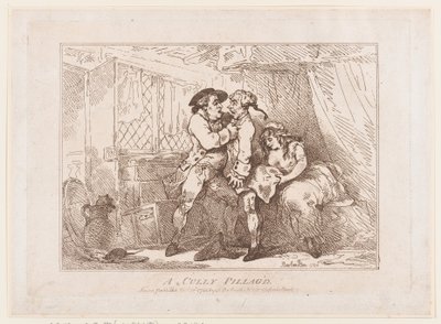 A Cully Pillaged by Thomas Rowlandson