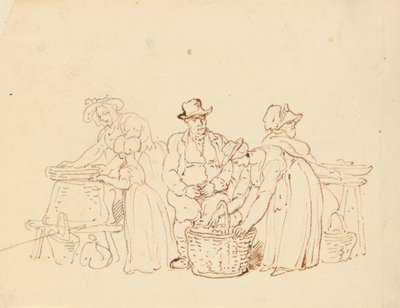 Album Drawing by Thomas Rowlandson