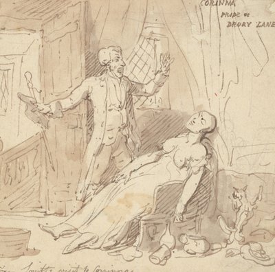 Album Drawing by Thomas Rowlandson