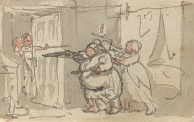 Album Drawing by Thomas Rowlandson