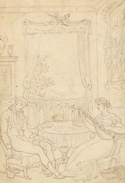Album Drawing by Thomas Rowlandson