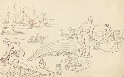 Album Drawing by Thomas Rowlandson