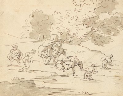 Album Drawing by Thomas Rowlandson