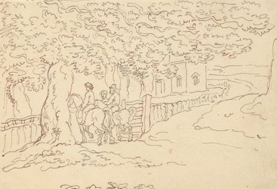 Album Drawing by Thomas Rowlandson