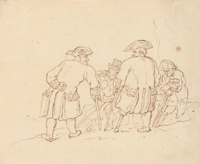 Album Drawing by Thomas Rowlandson