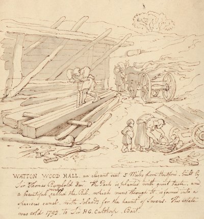 Album Drawing by Thomas Rowlandson