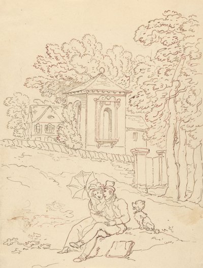 Album Drawing by Thomas Rowlandson