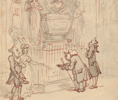 Album Drawing by Thomas Rowlandson