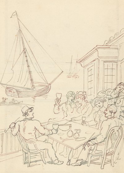 Album Drawing by Thomas Rowlandson