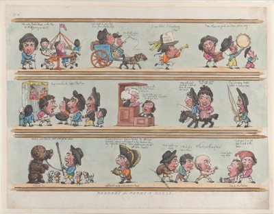 Borders for Rooms & Halls, Plate 8 by Thomas Rowlandson
