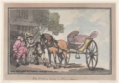 Boy Bringing Round a Citizen