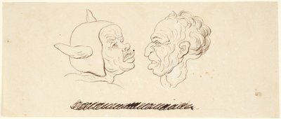 Caricatures: Sensual Desire by Thomas Rowlandson