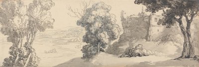 Dudley Castle by Thomas Rowlandson