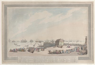 Glorious Defeat of the Dutch Navy, by Admirals Lord Duncan and... by Thomas Rowlandson