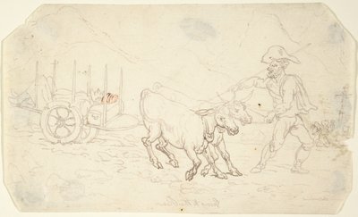 Going Sick to the Rear by Thomas Rowlandson