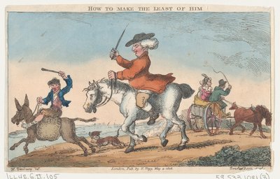 How to Make the Least of Him by Thomas Rowlandson