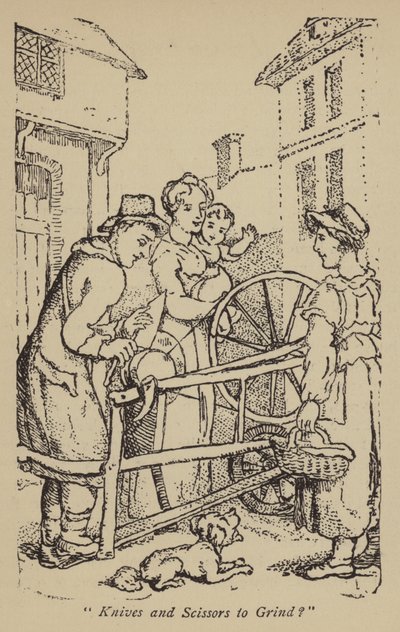 Knives and Scissors to Grind? by Thomas Rowlandson
