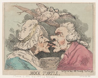 Mock Turtle by Thomas Rowlandson